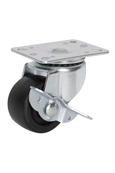 POWERTECH ρόδα για rack NETW-0014, περιστρεφόμενη, με φρένο, 100kg max