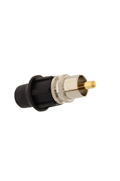TELECOM RCA male universal connector, με καπάκι, 5τμχ