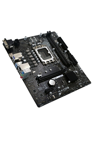 Biostar μητρική H610MHP, 2x DDR4, s1700, USB 3.2, uATX, GbE, Ver. 6.1