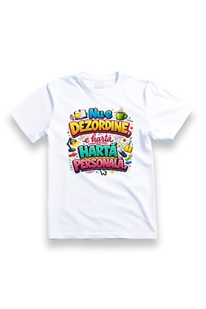 OEM Tricou personalizat cu mesaj: Nu este o mizerie, este o hartă personală.....