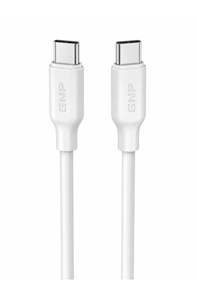 Type-C to Type-C Şarj ve Data Kablosu 25W 1 Metre Hızlı Şarj Beyaz