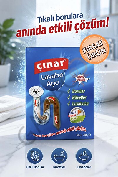 garaccu Profesyonel Lavabo Açıcı Granül 40 gr