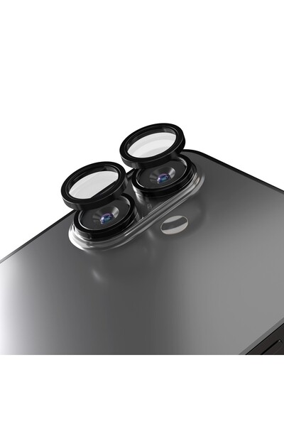 Apple iPhone 16 / 16 Plus - Camera glass Ring Black