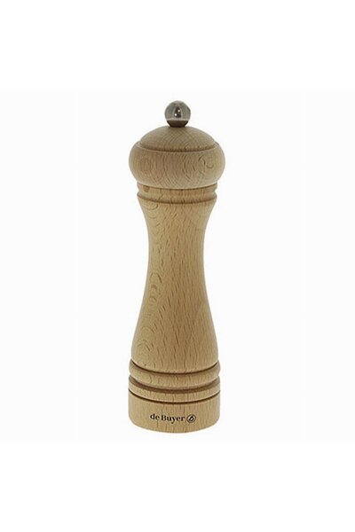 De Buyer Rasnita piper, de Buyer, Lemn, 14 cm, Alb