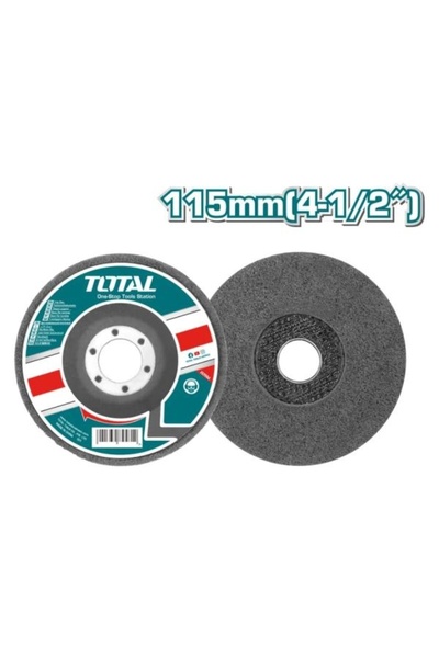 OEM TOTAL - DISC BURETE PENTRU CURATARE RUGINA SI VOPSEA 115MMX22.22MM