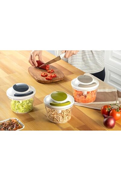 Yıldızan Nry Shop Hand Rondosu with Drawstring, Manual Chopper, Stainless Ste...