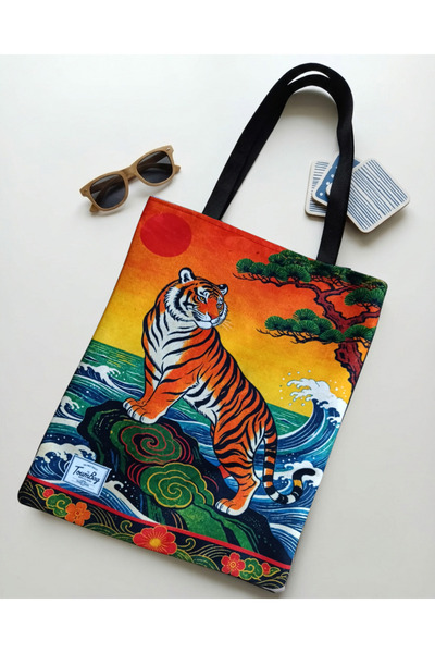 Touz Moda Geantă de plajă digitală cu design drăguț
