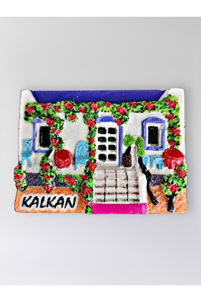 Mundy KALKAN Polyester Kabartmalı Magnet 7x5cm Dekoratif Hediyelik Buzdolabı ...