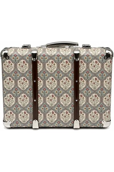 AMARA Secret Boutique Vintage Floral Hard Case Handbag for Women