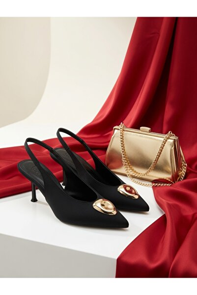 Kemal Aygün - Women's Heeled Evening Dress Shoes