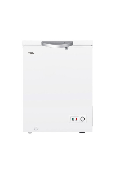 TCL Horizontal Freezer 3.5 Cubic Feet 100 Liters - Key Lock - White - F131CFWL