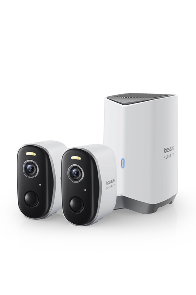 Baseus Kit supraveghere video wireless Security N1 Plus HomeStation + 2 camer...
