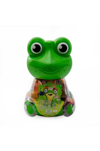 OEM Mini jeleu de fructe broască verde 100 bucăți x 13 grame