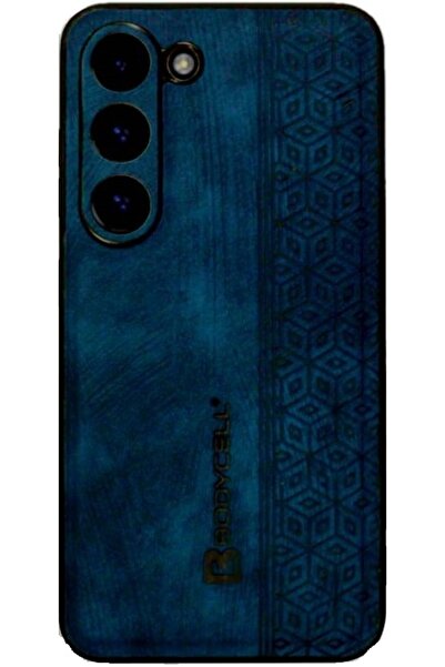 Bodycell Pattern Leather - Σκληρή Θήκη Samsung Galaxy S23 - Blue