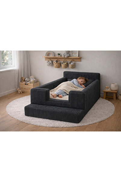 joyfoam modular sofas ANNE Yanı Güvenli Yan Bariyerli 90x170 Korumalı Yıkanab...