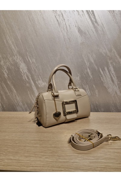 seyyah Stylish Women's Charm Detailed Speedy Hand and Crossbody Bag