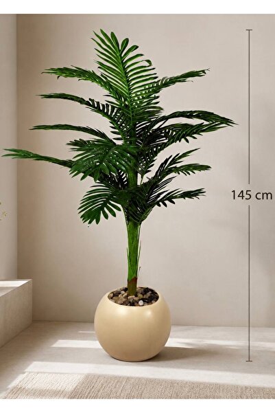 CENTRHOME 145cm Artificial Palm Tree with Mercenaria Trunks