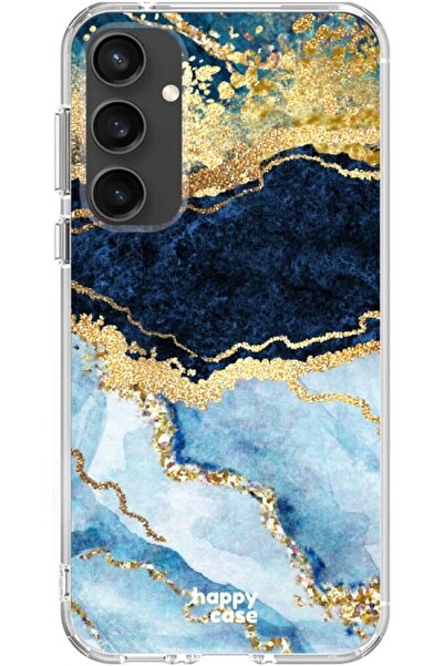 HappyCase Θήκη Σιλικόνης - Samsung Galaxy S23 FE - Blue Marble Print