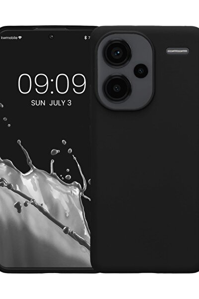KWmobile Θήκη Xiaomi Redmi Note 13 Pro Plus - TPU Case Σιλικόνης - Black Matte