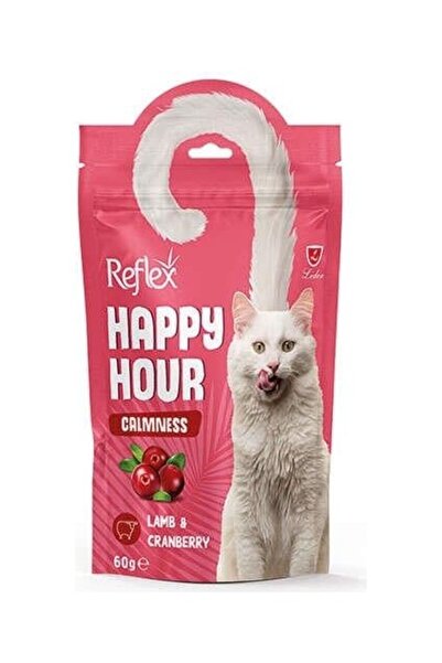 Reflex Happy Hour Calmness - Sakinleşmeyi Destekleyici Kedi Ödül Maması 60 gr