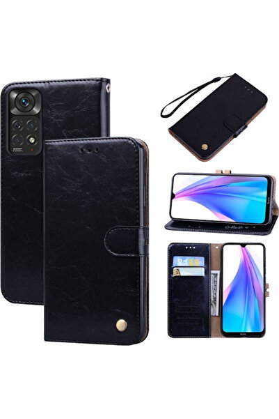 OEM Θήκη Πορτοφόλι από Συνθετικό Δέρμα Μαύρο (Redmi Note 11 / 11S 4G) Κωδικός...