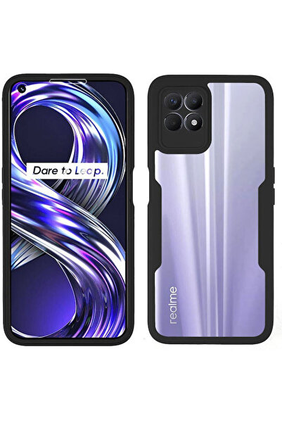OEM Πίσω Κάλυμμα Σιλικόνης Μαύρο (Realme 8i) Κωδικός: 45N6TU876631