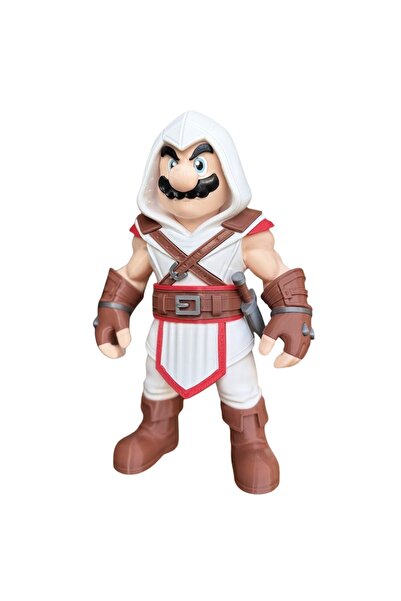 Eva Prints Figurina Assassin Mario 30 cm, model decorativ printat 3D in Roman...