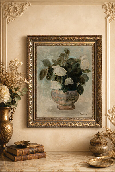 Tek Tasarım Vintage Framed Painting, Classic Antique Framed Painting Models