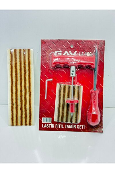ERZURUMLUTEKNİK LASTİK TAMİR SETİ FİTİL ATMA SETİ + 1 PAKET YEDEK FİTİL