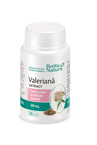 Rotta Natura Valeriana 200mg 30cps