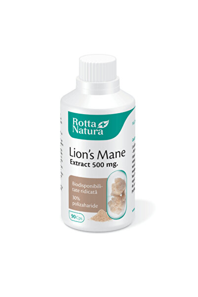 Rotta Natura Lion's Mane Extract 500mg 90cps