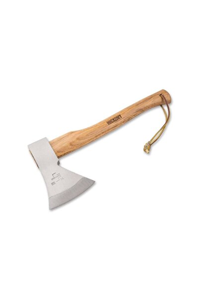 OEM Topor Boker, Appalachian, Otel carbon/Lemn, 355 mm, Argintiu/Maro