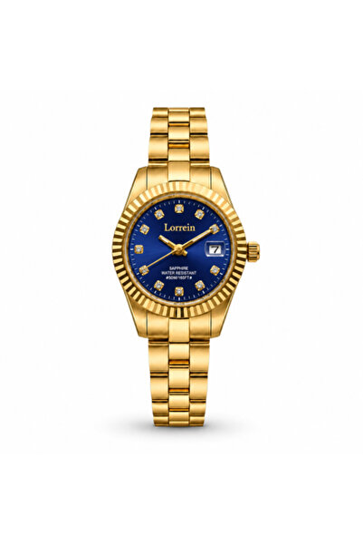 LORREIN Women's Watch - Full Gold with Black Dial