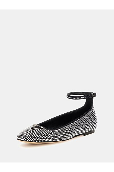 Guess Levvise Kadın Ipek Karışımlı Babet