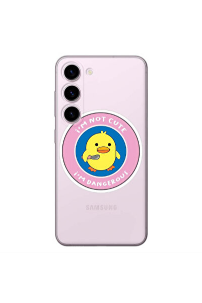 Other Samsung S23 Plus I m dangerus Transparent Silicone TPU Θήκη