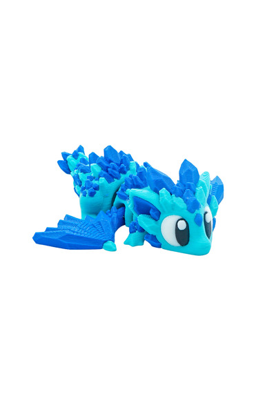 Eva Prints Mini Dragon de Cristal figurina articulata printata 3D in Romania,...