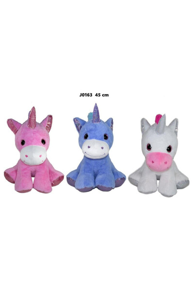 OEM Jucarie de plus Sun-Day, unicorni, multicolor, 45cm
