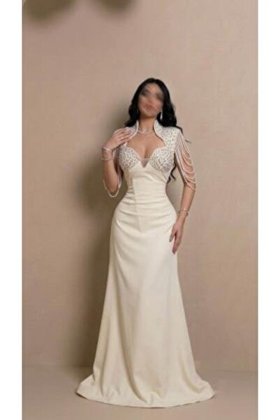 ALTOBAD Elegant beige dress