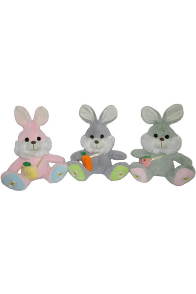 OEM Mascota iepuras Sun-Day 22cm MIX - Jucărie în 3 culori la alegere