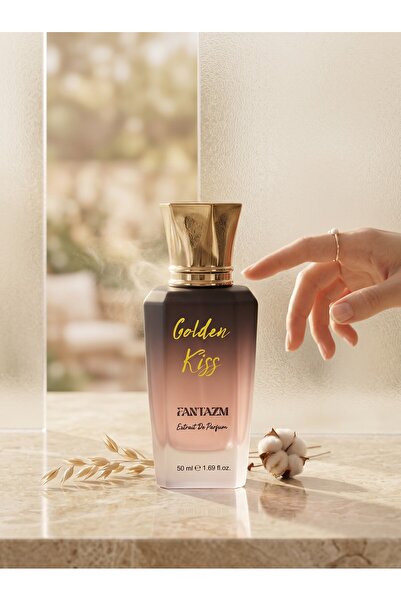 Fantazm Golden Kiss Extrait de Parfum 50 ML | Kalıcı Koku | Yüksek Esanslı Özel Tasarım Parfüm