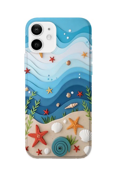 lelia iPhone 12 Mini Compatible Printed Transparent Phone Case |   Collection...