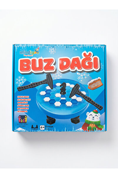 mindigo Buz Dağı Eğlenceli Buz Kırma ve Denge Oyunu 2 Kişilik Zeka ve Stratej...