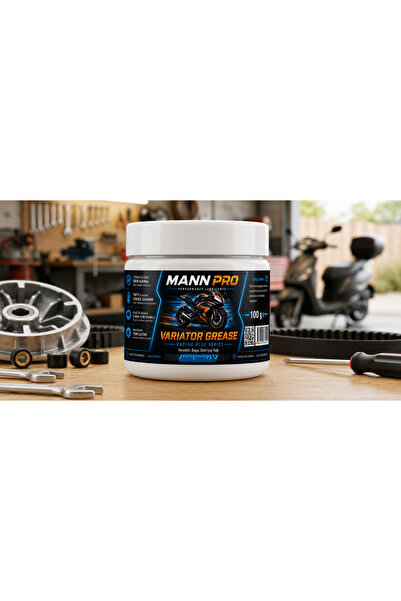MANN PRO Yüksek Varyatör Gresi 100 gm - Isıya Dayanıklı Mavi Scooter Baga Ve ...