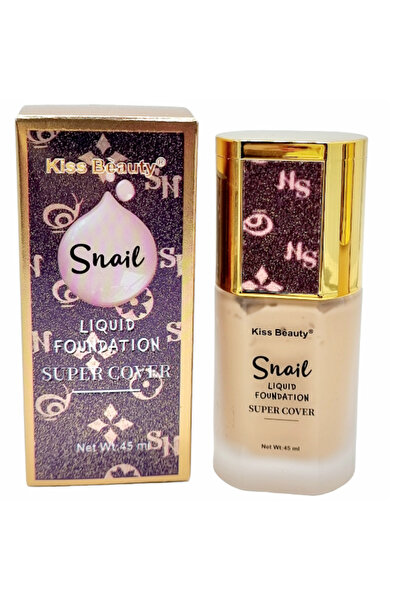 Kiss Beauty Fond de Ten, Super Cover , Snail,