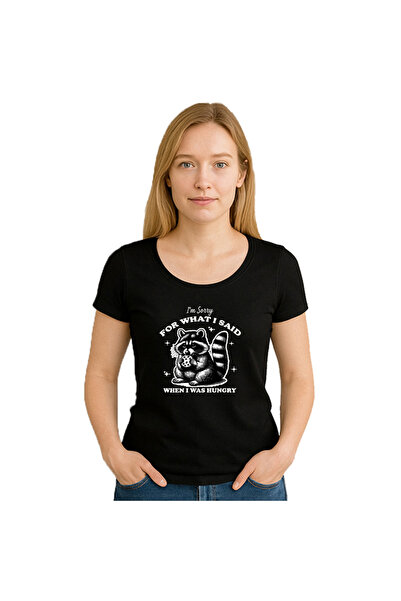 OEM Tricou dama I'm sorry,I was hungry , 100%bumbac