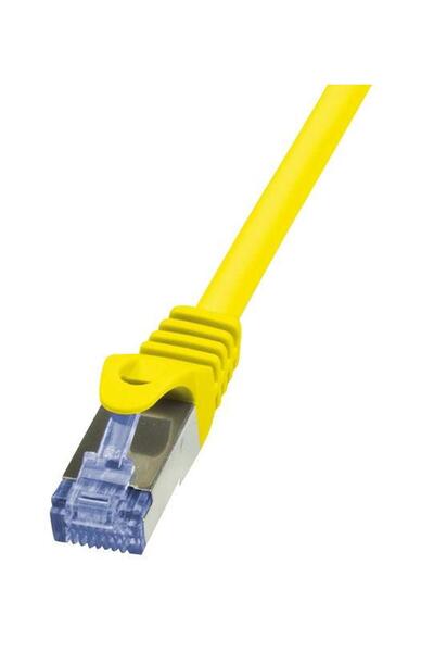 LogiLink CQ3057S S/FTP Cat.6A Cablu patch, Galben