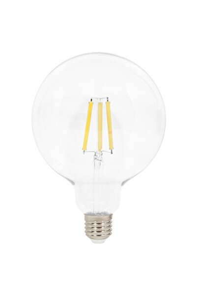 OEM Bec LED E27 G125 4W 2700K, transparent, lumină caldă