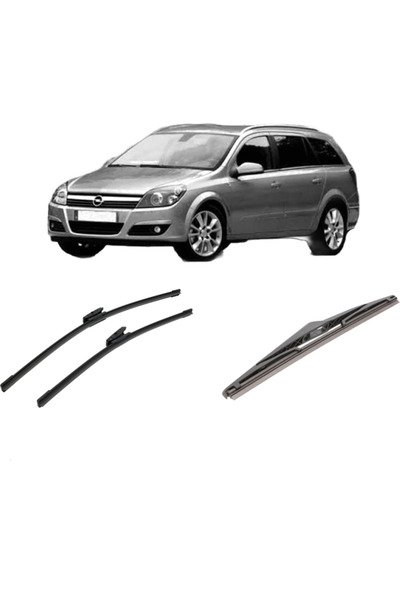 Bosch Set de 3 ștergătoare OPEL ASTRA H Estate (A04) din 2004-2014, pentru pa...