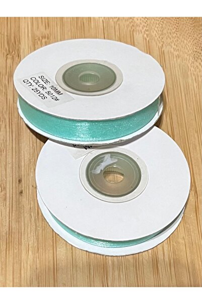 Lorin hobi 1 cm Organza Tulle Ribbon Decoration Ribbon 25 Meters