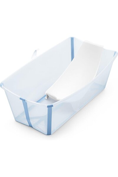 Stokke Flexi Bath with Newborn Support - Durable & Easy to Store Bath Tub Bab...
